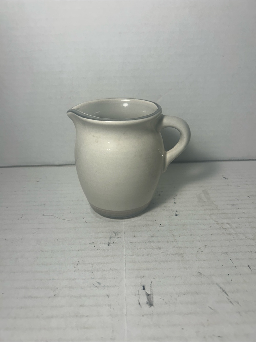 Pfaltzgraff Cream Ceramic Creamer Pitcher